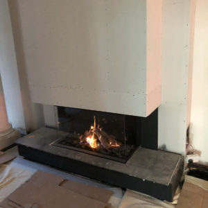 Fireplace design & installation in Pollockshields